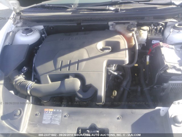 1G1ZA5EU3CF352898 - 2012 CHEVROLET MALIBU LS WHITE photo 10