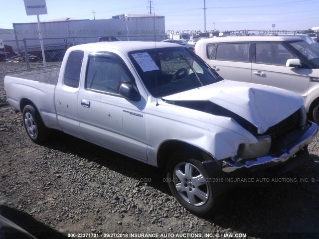 4TAVL52N8XZ510391 - 1999 TOYOTA TACOMA XTRACAB WHITE photo 1