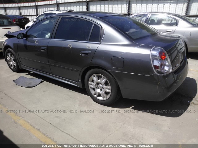 1N4AL11D56N428649 - 2006 NISSAN ALTIMA S/SL GRAY photo 3