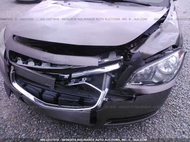 1G1ZB5E16BF242302 - 2011 CHEVROLET MALIBU LS 棕色 照片 6