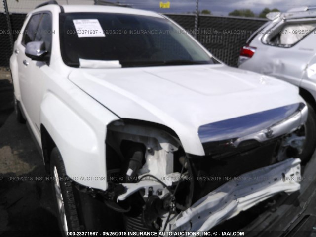 2GKALSEK2D6148699 - 2013 GMC TERRAIN SLE WHITE photo 6