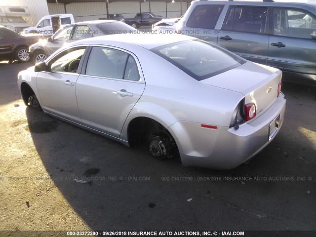 1G1ZA5E16BF285170 - 2011 CHEVROLET MALIBU LS 银色 照片 3