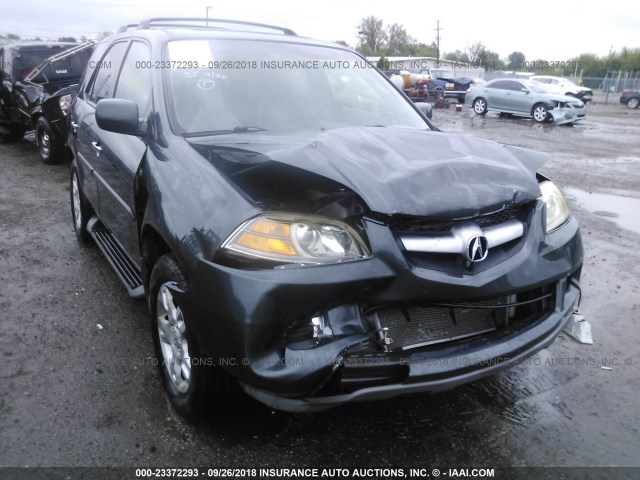 2HNYD18626H537344 - 2006 ACURA MDX TOURING GREEN photo 6
