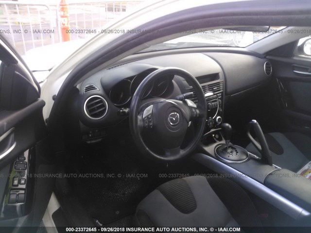 JM1FE17N250146412 - 2005 MAZDA RX8 WHITE photo 5