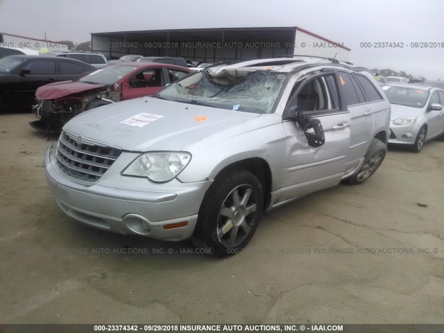 2A8GM78X97R121180 - 2007 CHRYSLER PACIFICA LIMITED SILVER photo 2