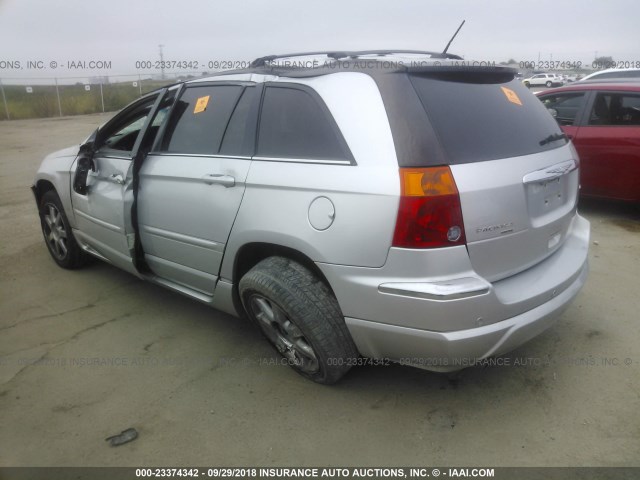 2A8GM78X97R121180 - 2007 CHRYSLER PACIFICA LIMITED SILVER photo 3