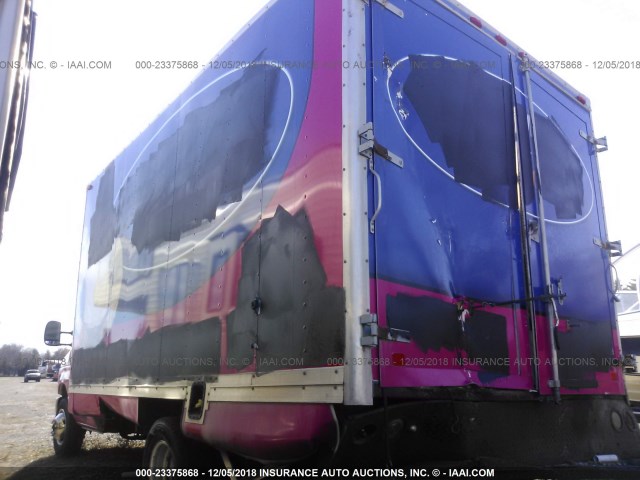 1FDWE3FL2BDA54308 - 2011 FORD E350 E350 SUPER DUTY CTWAY VAN PINK photo 3