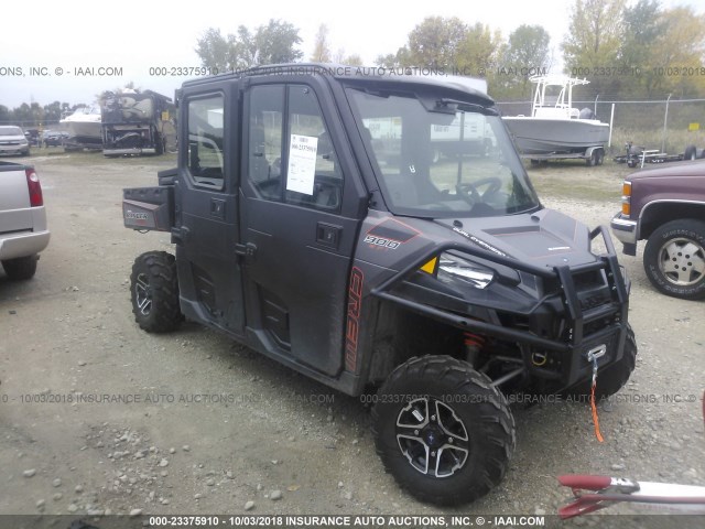 4XAWH9EA2EB176110 - 2014 POLARIS RANGER 900 CREW GRAY photo 1