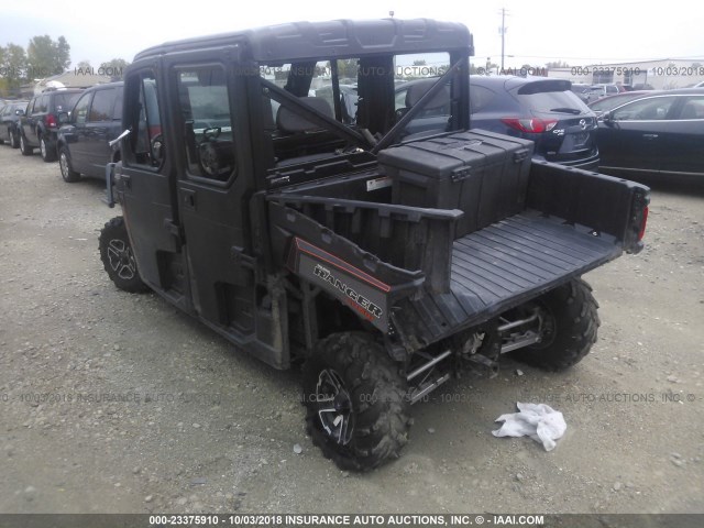 4XAWH9EA2EB176110 - 2014 POLARIS RANGER 900 CREW GRAY photo 3