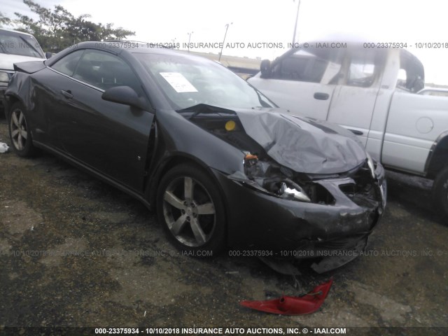 1G2ZH36N574121232 - 2007 PONTIAC G6 GT GRAY photo 1