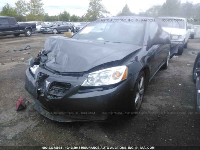 1G2ZH36N574121232 - 2007 PONTIAC G6 GT GRAY photo 2