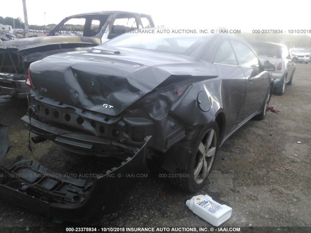 1G2ZH36N574121232 - 2007 PONTIAC G6 GT GRAY photo 4