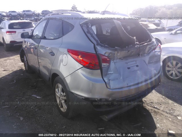KM8JU3AC4BU175071 - 2011 HYUNDAI TUCSON GLS/LIMITED 灰色 照片 3