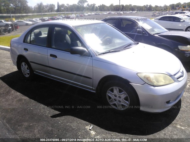 1HGES16314L007889 - 2004 HONDA CIVIC DX VP Gümüş foto 1