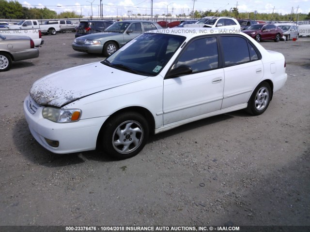 1nxbr12e21z427778 2001 Toyota Corolla Ce Le S White Price History History Of Past Auctions Prices And Bids History Of Salvage And Used Vehicles