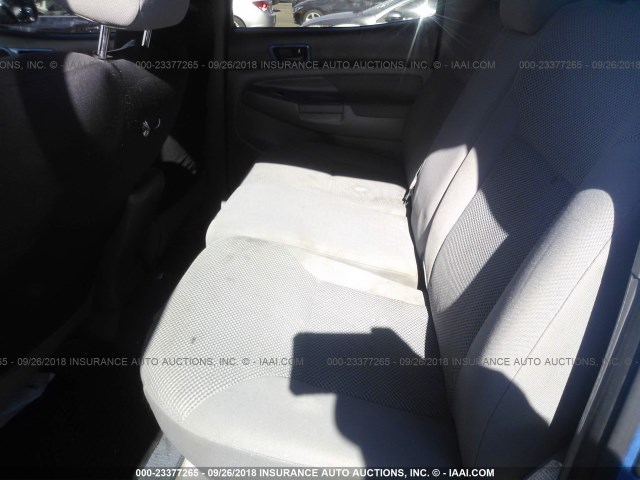 5TELU42NX6Z275837 - 2006 TOYOTA TACOMA DOUBLE CAB 蓝色 照片 8