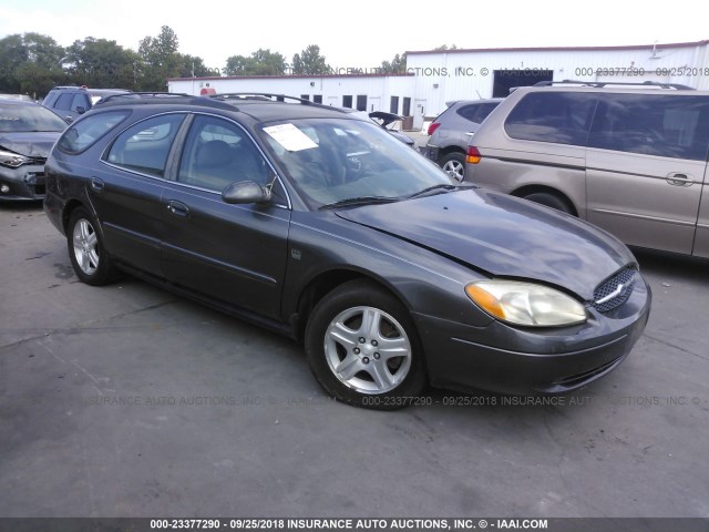 1FAHP59S42A255575 - 2002 FORD TAURUS SEL GRAY photo 1