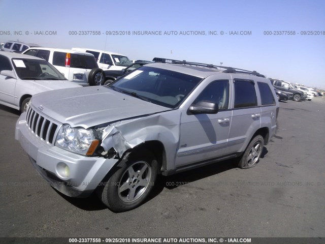 1J4HS48N36C345755 - 2006 JEEP GRAND CHEROKEE LAREDO/COLUMBIA/FREEDOM 银色 照片 2