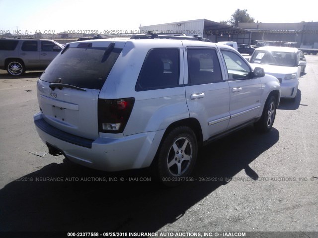 1J4HS48N36C345755 - 2006 JEEP GRAND CHEROKEE LAREDO/COLUMBIA/FREEDOM 银色 照片 4