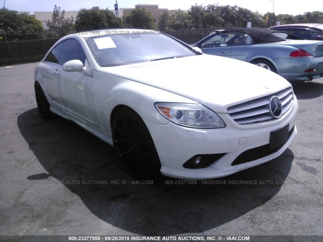 WDDEJ71X37A006067 - 2007 MERCEDES-BENZ CL 550 WHITE photo 1