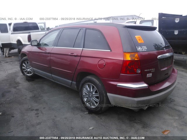 2A8GM68X47R112686 - 2007 CHRYSLER PACIFICA TOURING RED photo 3