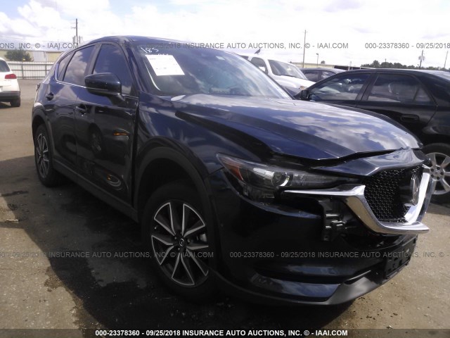 JM3KFACM2J0411839 - 2018 MAZDA CX-5 TOURING BLUE photo 1