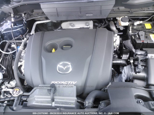 JM3KFACM2J0411839 - 2018 MAZDA CX-5 TOURING BLUE photo 10