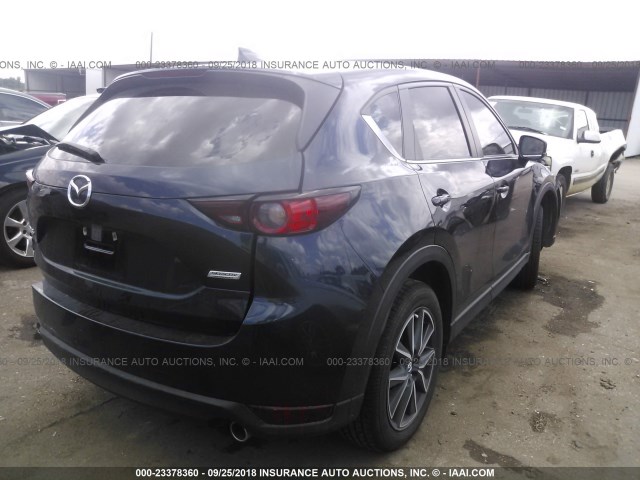 JM3KFACM2J0411839 - 2018 MAZDA CX-5 TOURING BLUE photo 4