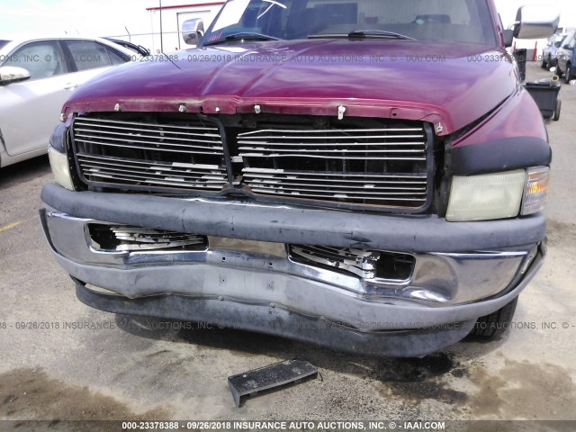 3B7HC13Y7TG104938 - 1996 DODGE RAM 1500 栗色 照片 6