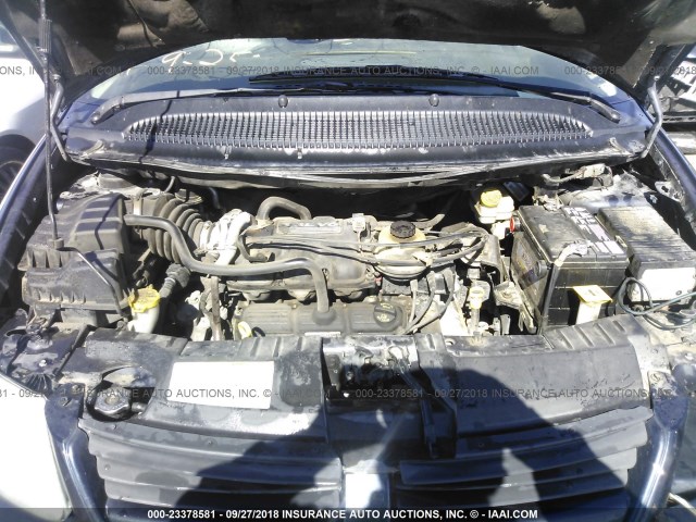 1D4GP24R37B110685 - 2007 DODGE GRAND CARAVAN SE Navy photo 10