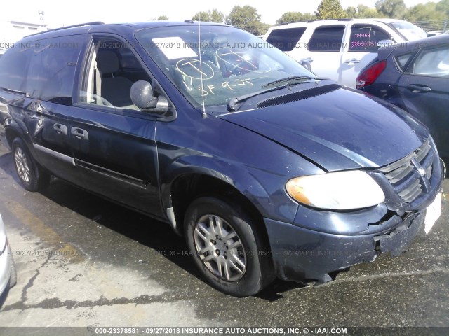 1D4GP24R37B110685 - 2007 DODGE GRAND CARAVAN SE Navy photo 6