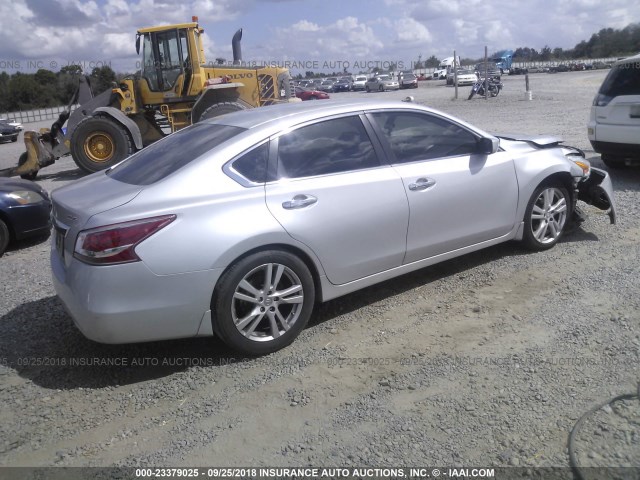 1N4BL3APXDC218860 - 2013 NISSAN ALTIMA 3.5S/3.5SV/3.5SL SILVER photo 4