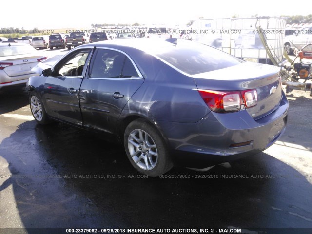 1G11C5SL3FF210929 - 2015 CHEVROLET MALIBU 1LT BLUE photo 3