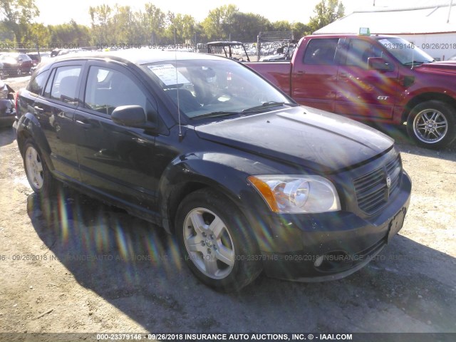 1B3HB48B68D621159 - 2008 DODGE CALIBER SXT BLACK photo 1