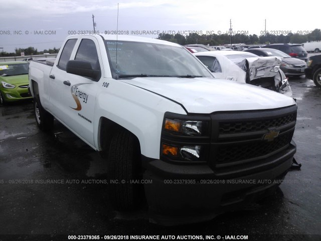 1GCRCPEC0EZ318293 - 2014 CHEVROLET SILVERADO C1500 WHITE photo 1