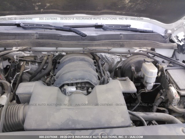 1GCRCPEC0EZ318293 - 2014 CHEVROLET SILVERADO C1500 WHITE photo 10