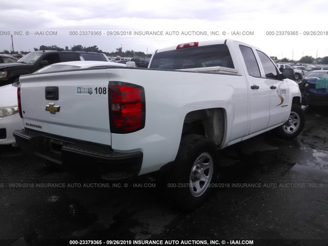 1GCRCPEC0EZ318293 - 2014 CHEVROLET SILVERADO C1500 WHITE photo 4