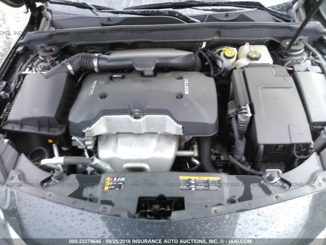 1G11C5SL8FF269037 - 2015 CHEVROLET MALIBU 1LT GRAY photo 10