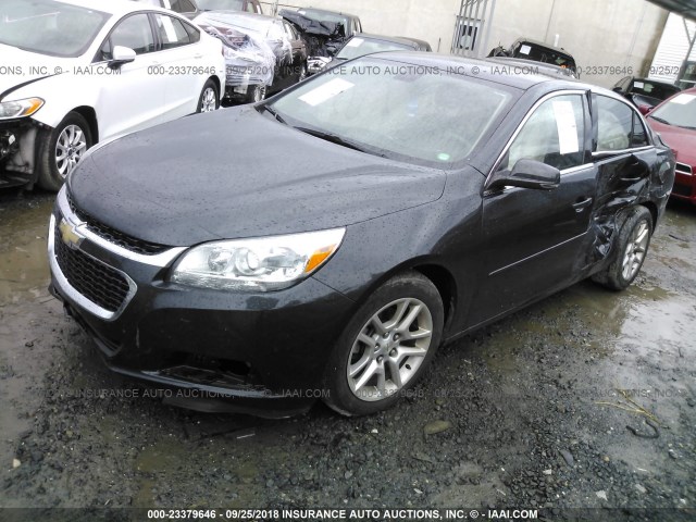 1G11C5SL8FF269037 - 2015 CHEVROLET MALIBU 1LT GRAY photo 2