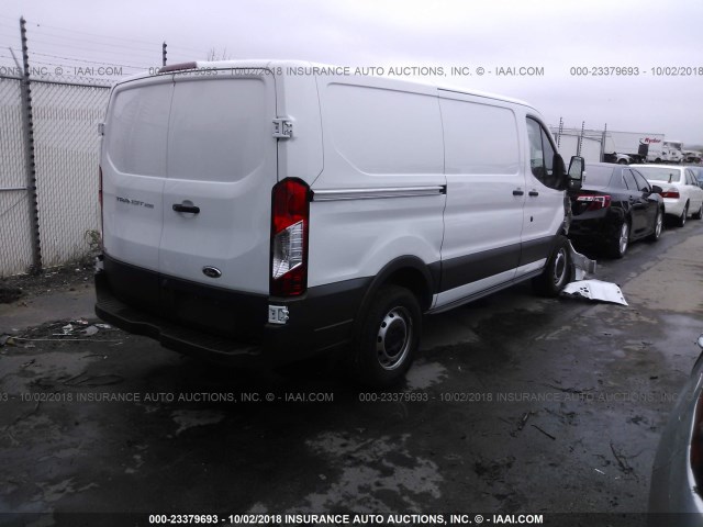 1FTYR1YM6JKA37615 - 2018 FORD TRANSIT T-250 WHITE photo 4