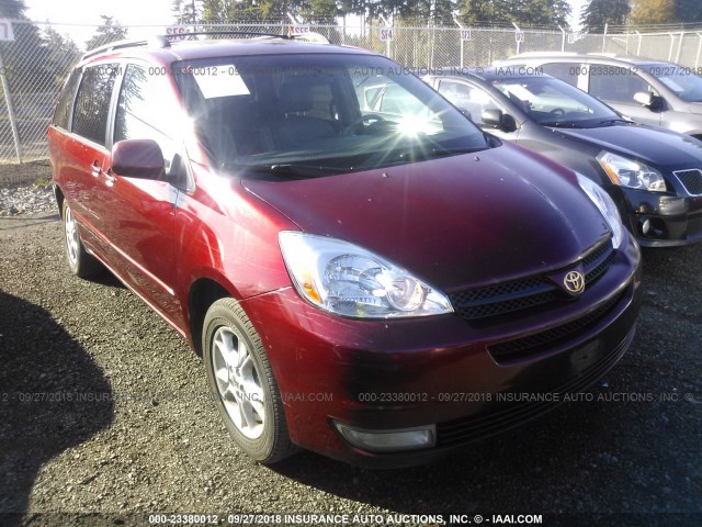 5TDBA22C94S011400 - 2004 TOYOTA SIENNA XLE/XLE LIMITED MAROON photo 1