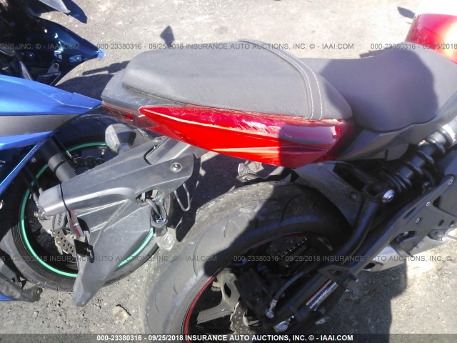 JKAEXEE16GDA21502 - 2016 KAWASAKI EX650 E RED photo 6