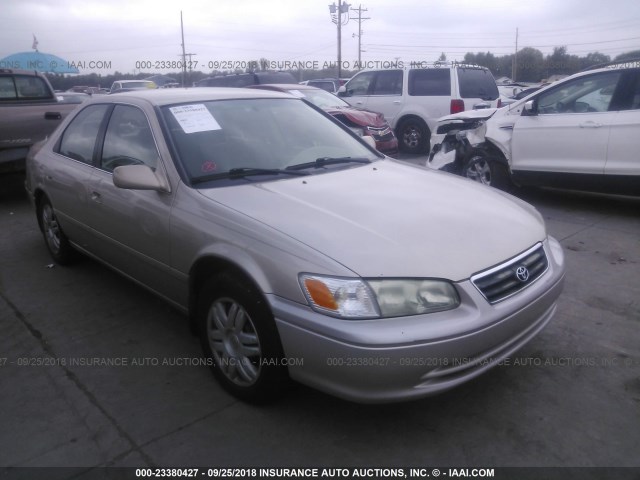 4T1BG22K31U811117 - 2001 TOYOTA CAMRY CE/LE/XLE 金色 照片 1