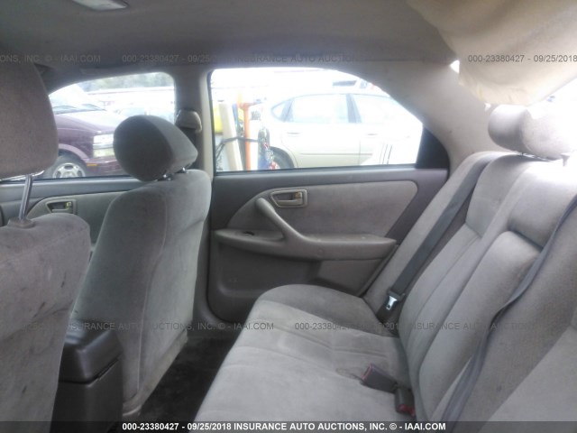 4T1BG22K31U811117 - 2001 TOYOTA CAMRY CE/LE/XLE 金色 照片 8