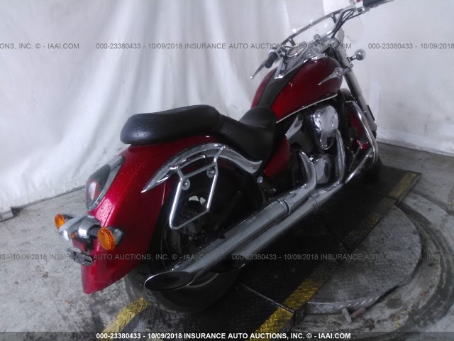 JKAVN2B136A001245 - 2006 KAWASAKI VN900 B RED photo 4