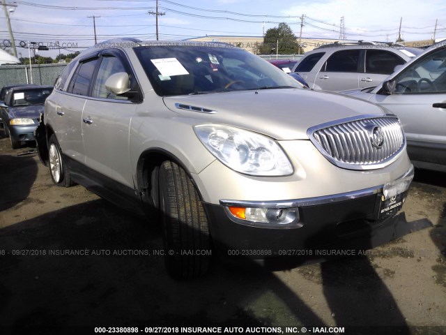 5GALVBED8AJ228346 - 2010 BUICK ENCLAVE CXL GOLD photo 1