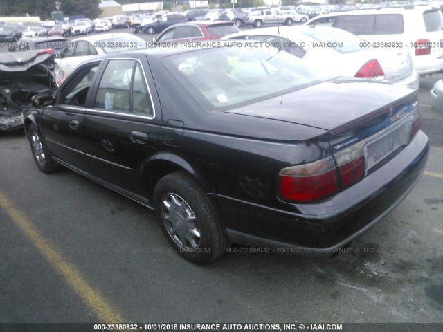 1G6KS54Y61U123072 - 2001 CADILLAC SEVILLE SLS BLACK photo 3