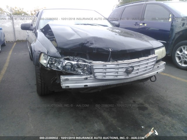 1G6KS54Y61U123072 - 2001 CADILLAC SEVILLE SLS BLACK photo 6