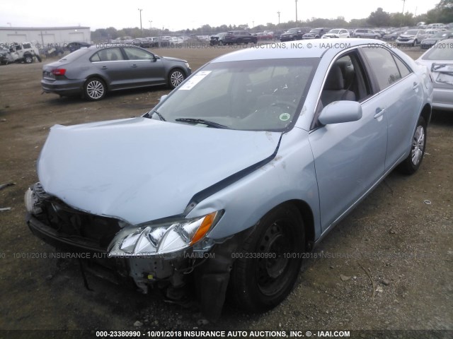 4T1BE46K99U796243 - 2009 TOYOTA CAMRY SE/LE/XLE Light Blue photo 2