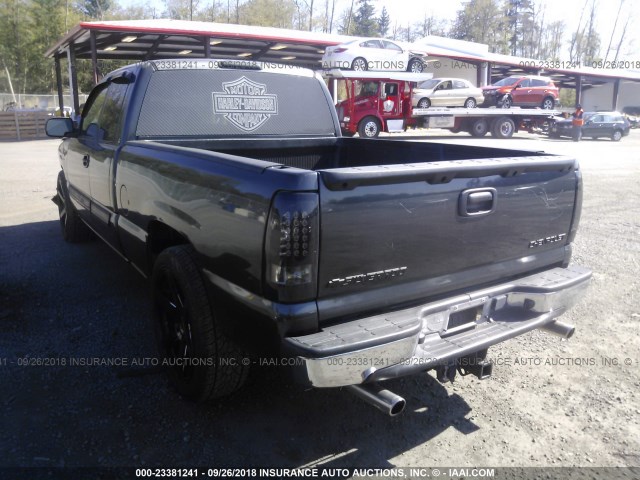 2GCEC19T531407093 - 2003 CHEVROLET SILVERADO C1500 BLACK photo 3